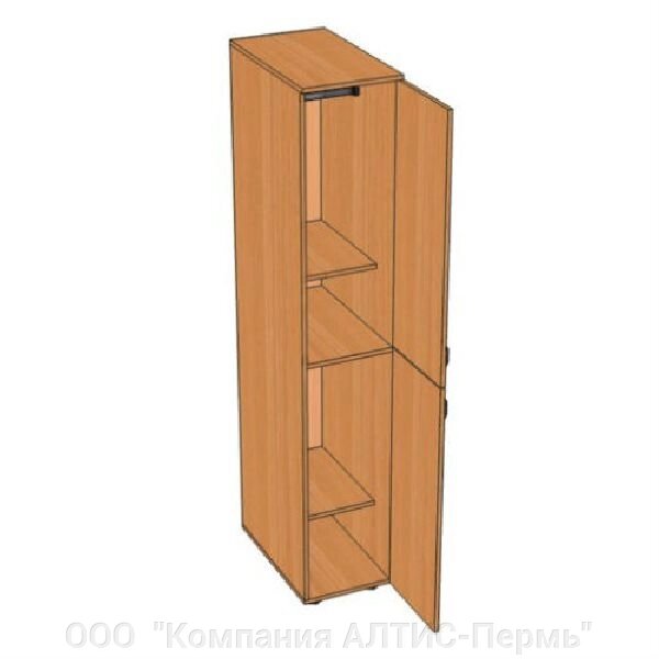 Шкаф для одежды 350*600*2000 от компании ООО  "Компания АЛТИС-Пермь" - фото 1
