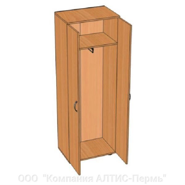Шкаф для одежды 600*400*2000 от компании ООО  "Компания АЛТИС-Пермь" - фото 1