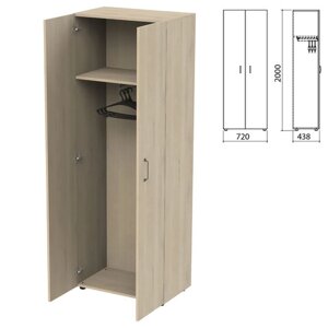 Шкаф для одежды Приоритет 720х438х2000 мм, кронберг (КОМПЛЕКТ)