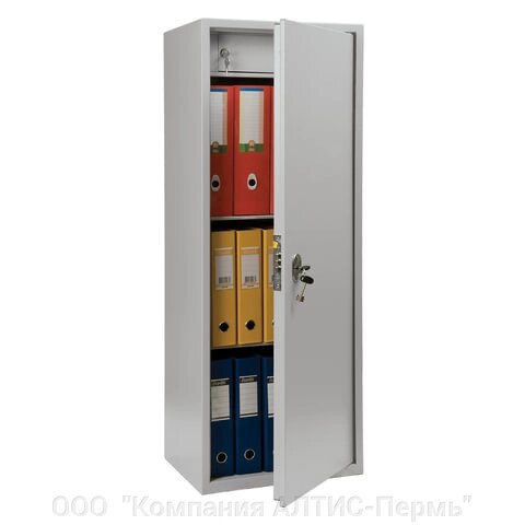 Шкаф металлический для документов AIKO SL-125Т светло-серый, 1252х460х340 мм, 28 кг от компании ООО  "Компания АЛТИС-Пермь" - фото 1