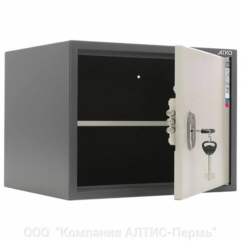Шкаф металлический для документов AIKO SL-32 ГРАФИТ, 320х420х350 мм, 10 кг от компании ООО  "Компания АЛТИС-Пермь" - фото 1