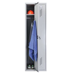 Шкаф металлический для одежды ПРАКТИК LS-21, двухсекционный, 1830х600х500 мм, 29 кг