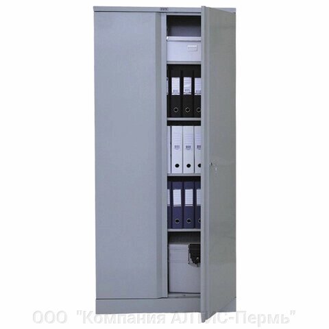 Шкаф металлический офисный ПРАКТИК AM-2091, 1996х915х458 мм, 49 кг, разборный от компании ООО  "Компания АЛТИС-Пермь" - фото 1