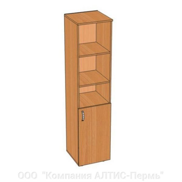 Шкаф-пенал 400*400*1800 для гостиной от компании ООО  "Компания АЛТИС-Пермь" - фото 1