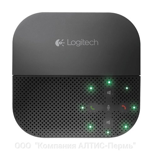 Система голосовой связи LOGITECH P710E, частотный диапазон 140-16000 Гц, чувствительность 85 дБ, 980-000742 от компании ООО  "Компания АЛТИС-Пермь" - фото 1