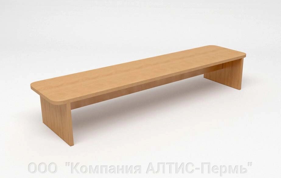 Скамейка для 4-секционного шкафа малого от компании ООО  "Компания АЛТИС-Пермь" - фото 1