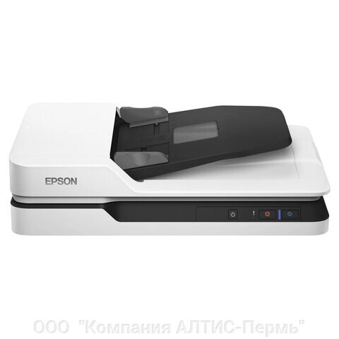 Сканер планшетный EPSON WorkForce DS-1630 А4, 25 стр./мин, 1200x1200, ДАПД от компании ООО  "Компания АЛТИС-Пермь" - фото 1