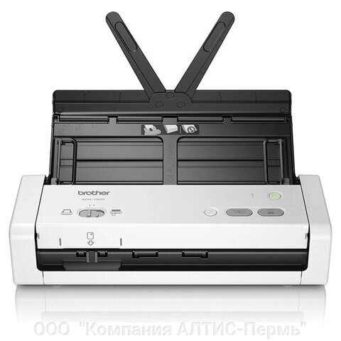 Сканер потоковый BROTHER ADS-1200 А4, 25 стр./мин, 1200x1200, ДАПД от компании ООО  "Компания АЛТИС-Пермь" - фото 1