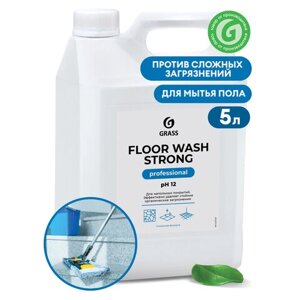 Средство концентрат для машинной и ручной мойки полов 5,6 кг, GRASS FLOOR WASH STRONG, щелочь