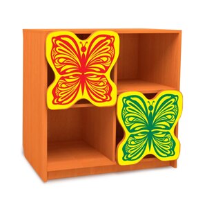 Стенка модульная «бабочка» модуль №3-1 (цветной)