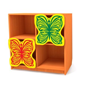 Стенка модульная «бабочка» модуль №3 (цветной)