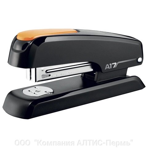 Степлер №24/6, 26/6 MAPED Essentials Desk, до 25 листов, черно-оранжевый, 953511 от компании ООО  "Компания АЛТИС-Пермь" - фото 1