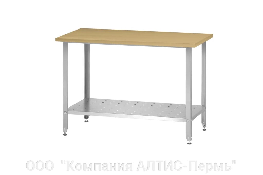 Стол кондитерский СПП - 1500*600*860 "Profi" (полка перфорация) от компании ООО  "Компания АЛТИС-Пермь" - фото 1