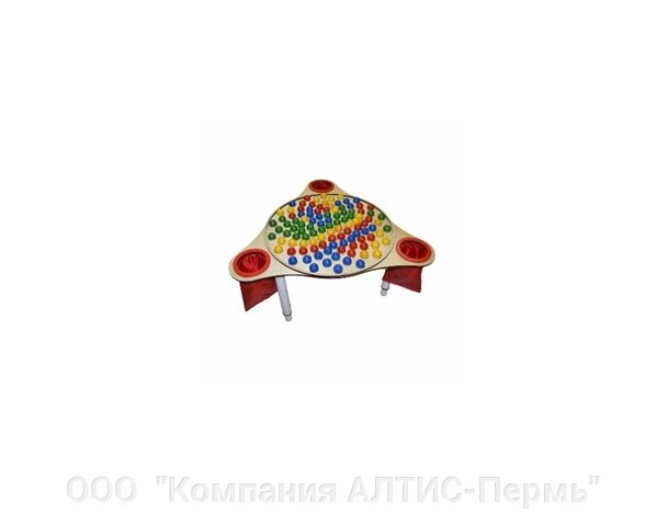Стол-мозаика Ромашка д=800 от компании ООО  "Компания АЛТИС-Пермь" - фото 1