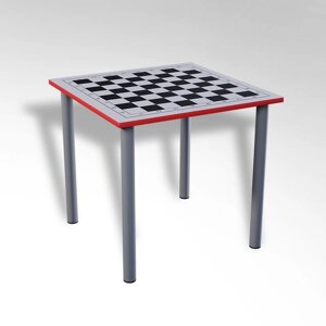Стол шахматный на металлокаркасе 800*800*760