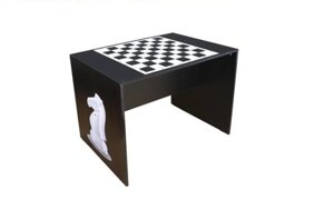 Стол шахматный с декором с двух сторон 1000*680*750