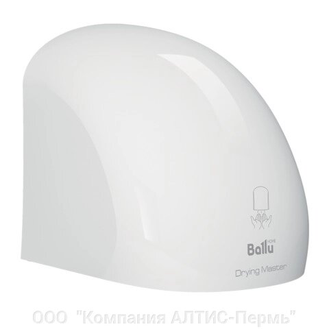Сушилка для рук BALLU BAHD-2000 DM, 2000 Вт, пластик, белая от компании ООО  "Компания АЛТИС-Пермь" - фото 1