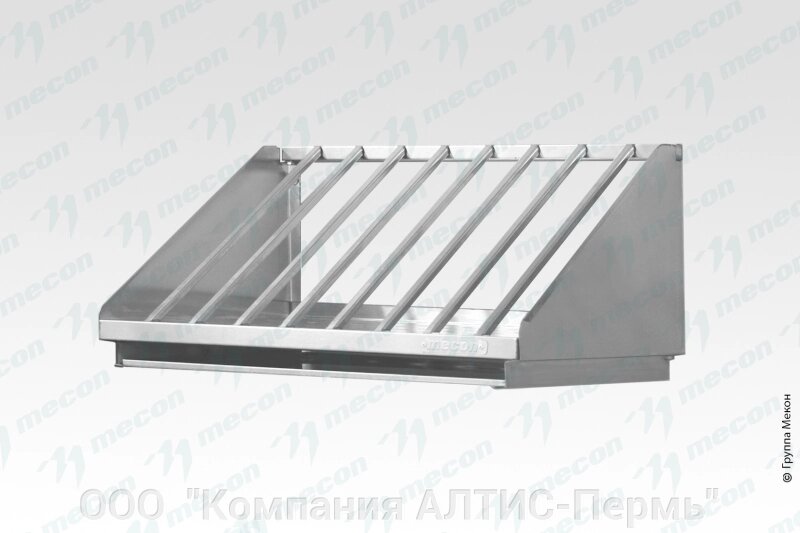 Сушка для досок вертикальная СДВн - 300*400*260, нерж. сталь, 4 ячейки от компании ООО  "Компания АЛТИС-Пермь" - фото 1