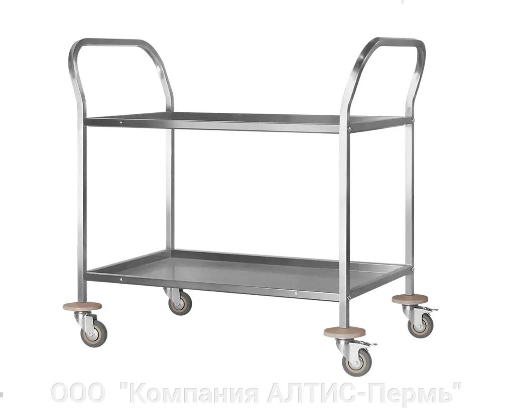 Тележка для сервировки ТДСп - 900*600*860 "Profi Inox", 3 уровня от компании ООО  "Компания АЛТИС-Пермь" - фото 1