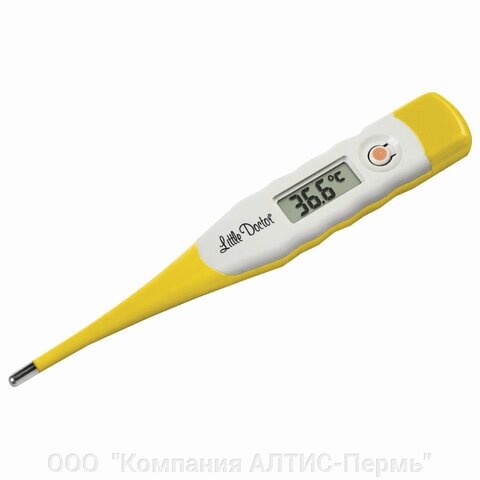 Термометр электронный медицинский (НДС 20%) LITTLE DOCTOR LD-302, гибкий корпус от компании ООО  "Компания АЛТИС-Пермь" - фото 1