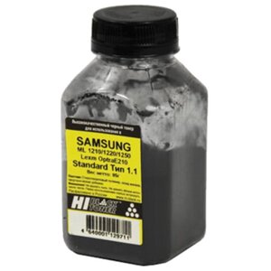 Тонер Hi-Black для Samsung ML-1210/1220/1250/OptraE210, Standard, Тип 1.8, Bk, 85 г, банка