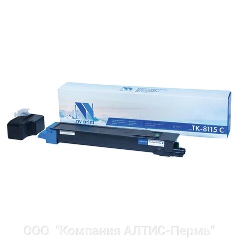 Тонер-картридж NV PRINT (NV-TK8115С) для Kyocera M8124cidn/M8130cidn, голубой, ресурс 6000 страниц от компании ООО  "Компания АЛТИС-Пермь" - фото 1