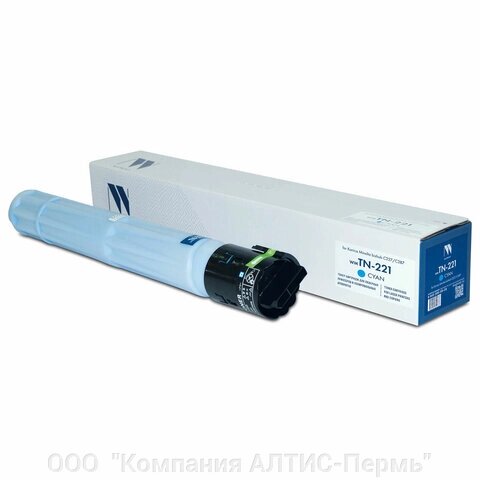 Тонер-картридж NV PRINT (NV-TN-221C) для Konica Minolta C227/C287, голубой, ресурс 21000 страниц от компании ООО  "Компания АЛТИС-Пермь" - фото 1