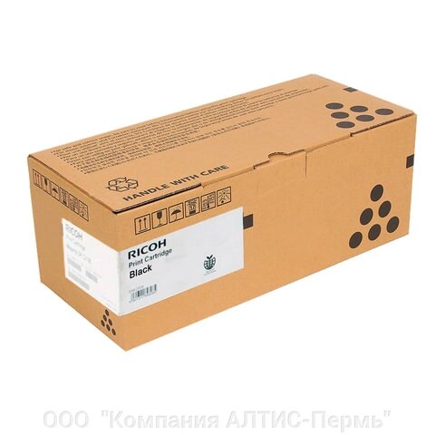 Тонер-картридж RICOH (407638) Ricoh SP C340DN/C342DN, черный, ресурс 2300 стр., оригинальный от компании ООО  "Компания АЛТИС-Пермь" - фото 1