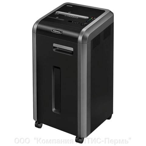 Уничтожитель (шредер) FELLOWES 225Ci, 4 уровень секретности, фрагменты 4x38 мм, 20 листов, 60 л, FS-46220 от компании ООО  "Компания АЛТИС-Пермь" - фото 1