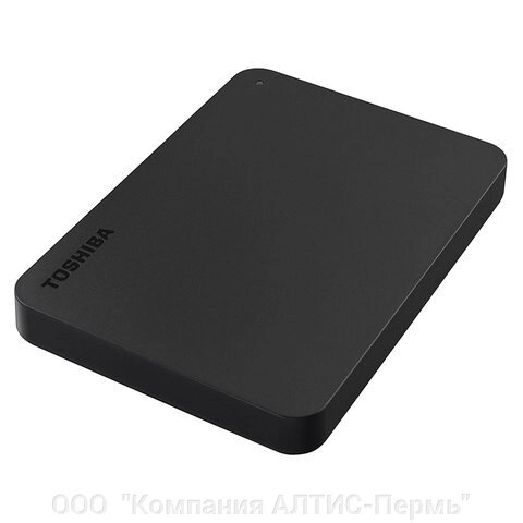 Внешний жесткий диск TOSHIBA Canvio Basics 1 TB, 2.5, USB 3.0, черный, HDTB410EK3AA от компании ООО  "Компания АЛТИС-Пермь" - фото 1