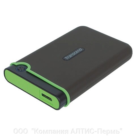 Внешний жесткий диск TRANSCEND StoreJet 25M3S 2TB, 2.5, USB 3.1, серый, TS2TSJ25M3S от компании ООО  "Компания АЛТИС-Пермь" - фото 1