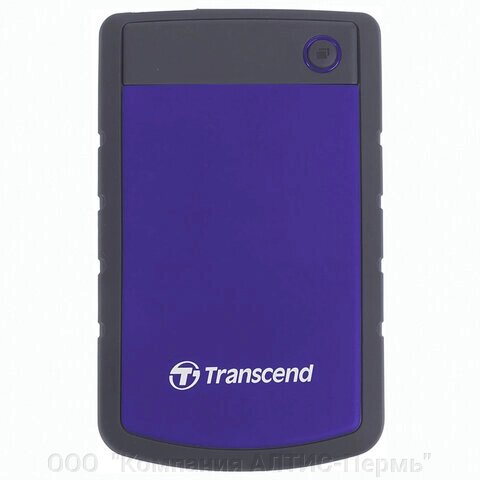 Внешний жесткий диск TRANSCEND StoreJet 2TB, 2.5, USB 3.0, фиолетовый, TS2TSJ25H3P от компании ООО  "Компания АЛТИС-Пермь" - фото 1