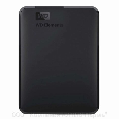 Внешний жесткий диск WD Elements Portable 4TB, 2.5, USB 3.0, черный, WDBU6Y0040BBK-WESN от компании ООО  "Компания АЛТИС-Пермь" - фото 1