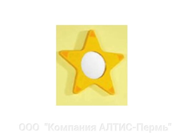 Звезда для декоративно-развивающей панели “Дерево” от компании ООО  "Компания АЛТИС-Пермь" - фото 1