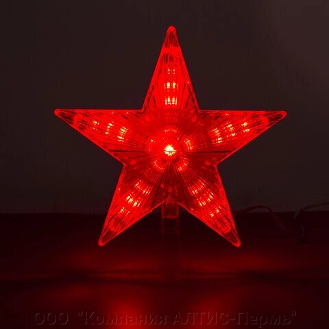 Звезда на ель ЗОЛОТАЯ СКАЗКА Digital 31 LED, 21,5 см, цифровая смена режимов, 591273 от компании ООО  "Компания АЛТИС-Пермь" - фото 1