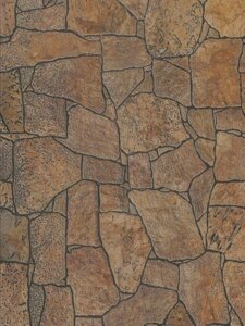 Панель листовая фактурная «Quick Wall», камень охра