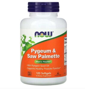 Африканская слива Со Пальметто / Pygeum Saw Palmetto 120 капс