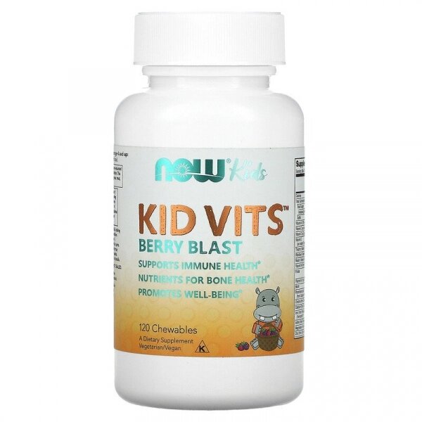 Детские витамины Kids Vits / КидсВитс, 120 таблеток от компании «Vitawel» - фото 1