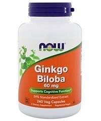 Гинкго билоба / Ginkgo Biloba 240 капс. 60 мг.