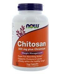 Хитозан 500 мг с Хромом 120 капс. Chitosan 500 mg with Chromium