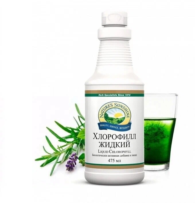 Хлорофилл жидкий НСП / Liquid Chlorophyll NSP 473 мл от компании «Vitawel» - фото 1