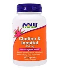 Холин + Инозитол 500 мг 100 капс. Choline Inositol
