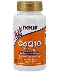 Кофермент Q10, 90 капсул, 100 мг.