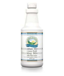 Коллоидные минералы с соком Асаи / Colloidal Minerals with Acai Juice 473 мл