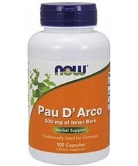 Кора муравьиного дерева / Pau D Arco, 100 капсул, 500 мг.