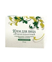 Крем для лица Антиоксидантный увлажняющий с хлорофиллом 50 мл от компании «Vitawel» - фото 1