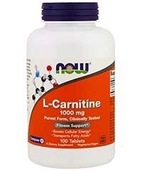 L-Карнитин / L-Carnitine, Karnitine 100 таб, 1000 мг. от компании «Vitawel» - фото 1