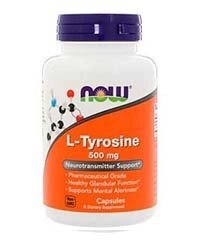 L-тирозин / L-Tyrosine 120 капс, 500 мг.