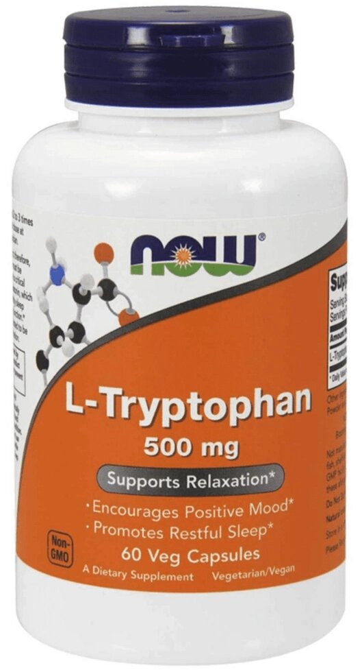 L-Tryptophan / L-Tryptophan 500 мг 60 капсул от компании «Vitawel» - фото 1