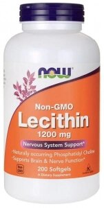 Лецитин / Soya lecithin 1200 мг 200 капс.